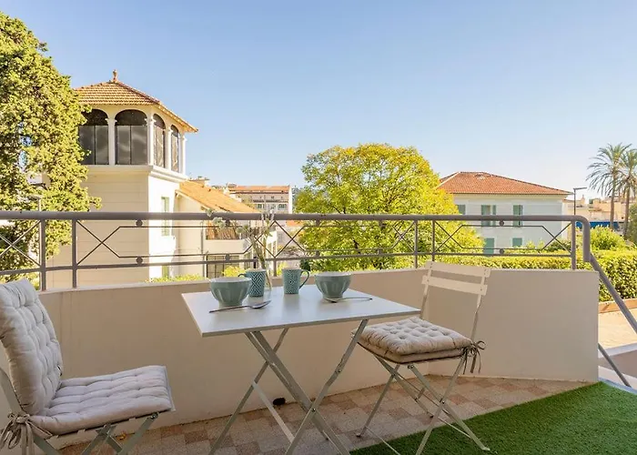 Διαμέρισμα L'ecrin De Douceur Avec 2 Terrasses Κάννες